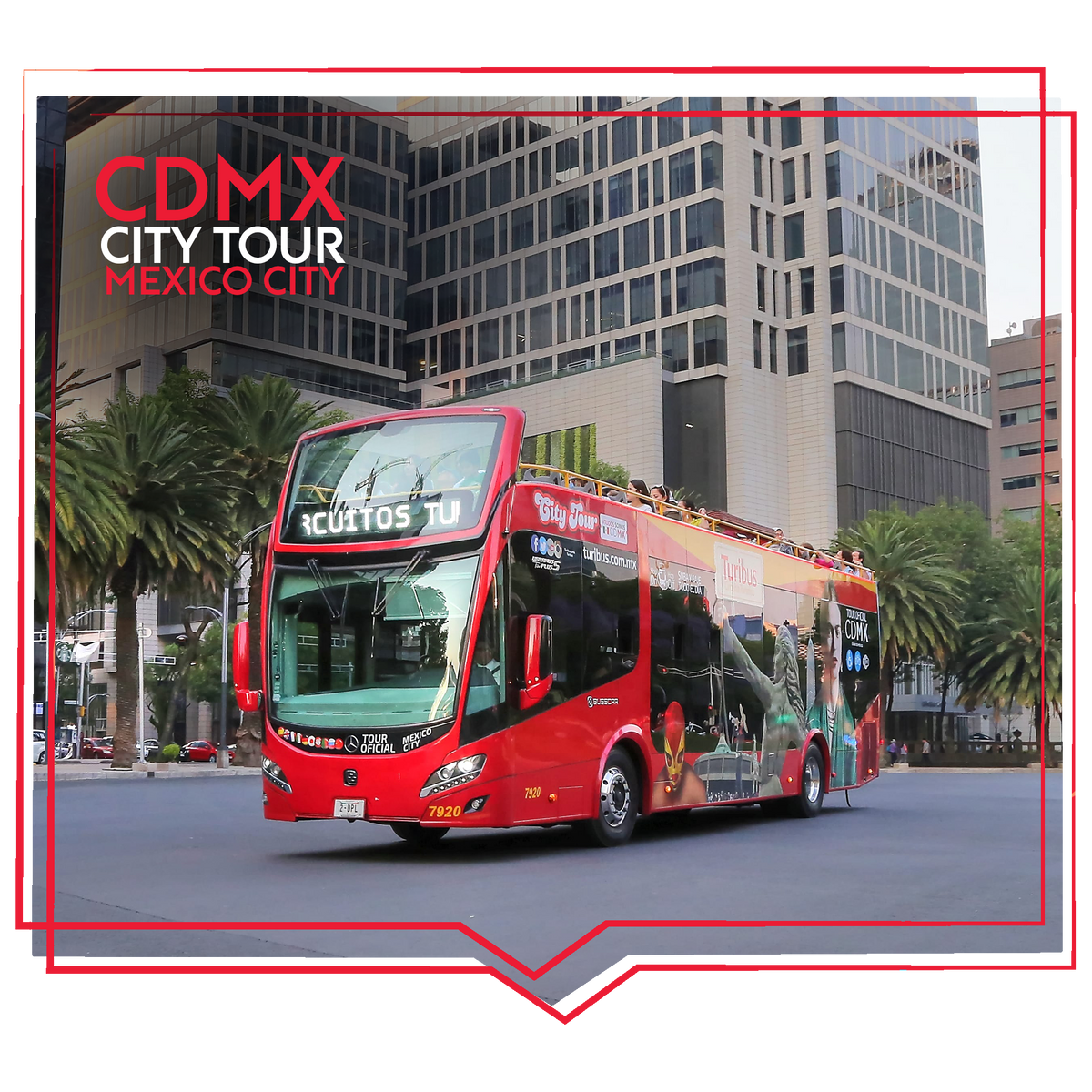 Turibus City Tour | Ciudad de México | Boletos Turibus