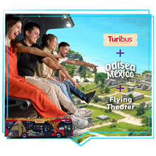 Cargar imagen en el visor de la galería, Turibus + Odisea México + Flying Theater