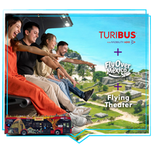 Cargar imagen en el visor de la galería, Turibus + FlyOver México + Flying Theater