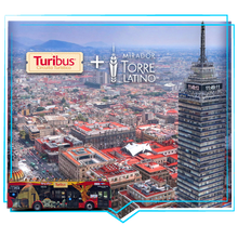 Cargar imagen en el visor de la galería, Turibus + Mirador Torre Latino