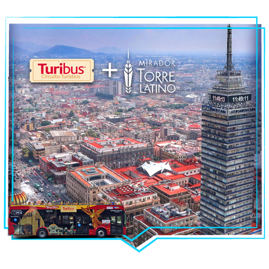 Turibus + Mirador Torre Latino