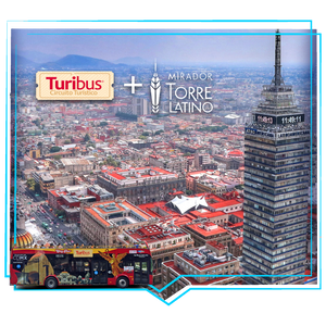 Turibus + Mirador Torre Latino