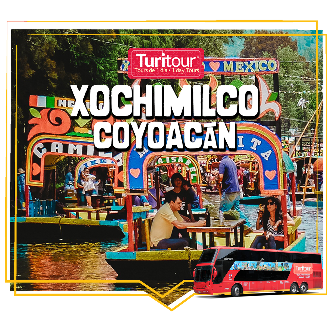 Turitour Xochimilco, Coyoacán y Estadio Azteca